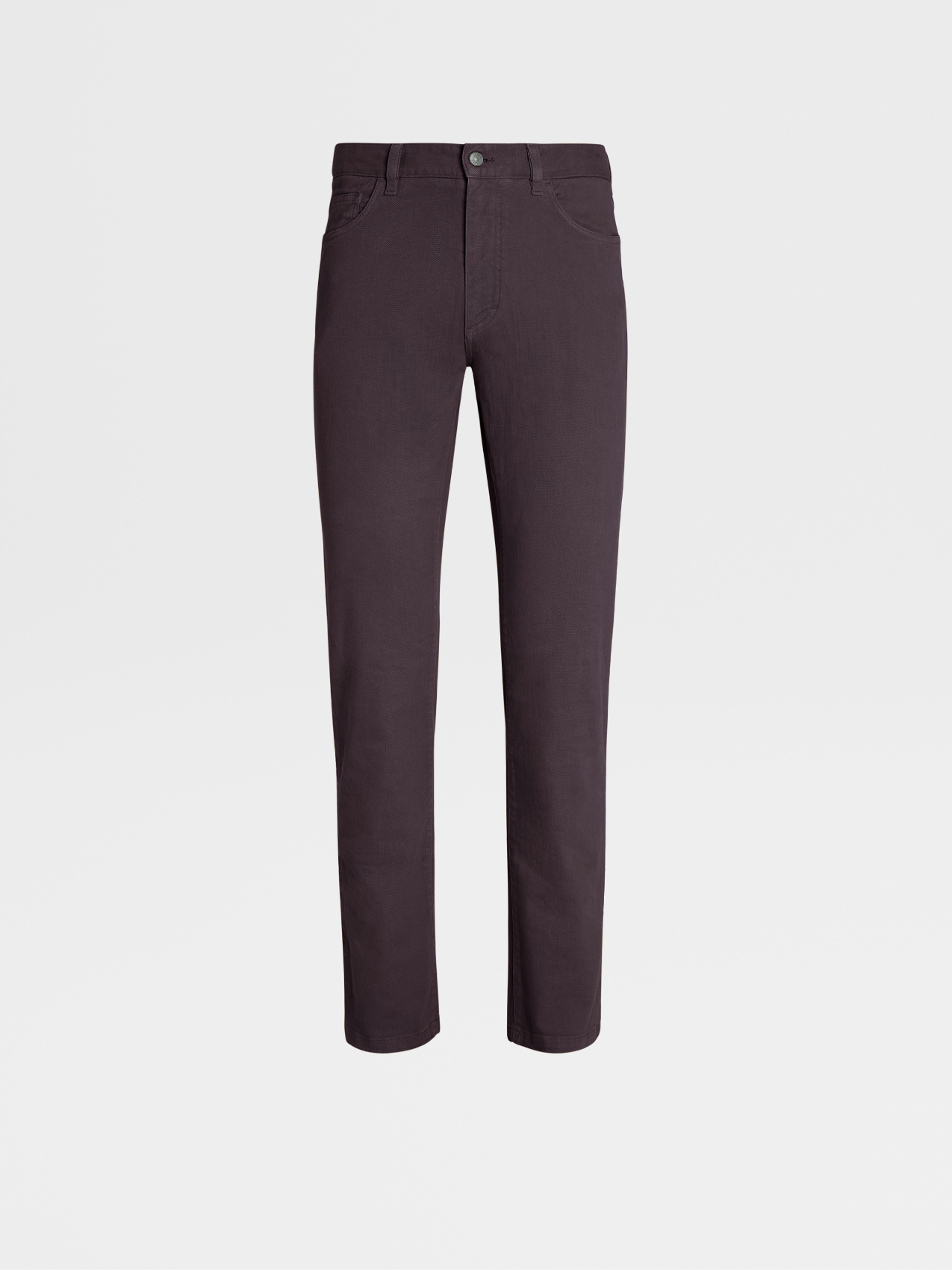 Dark Purple Stretch Cotton Jeans
